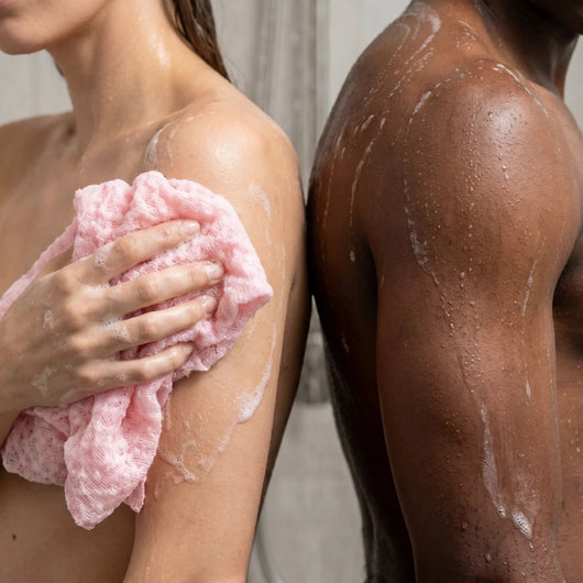 Toalla exfoliante de ducha Venasta