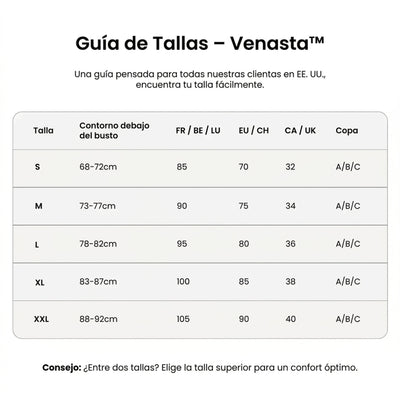 Sostén invisible sin tirantes VENASTA