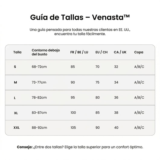 Sostén invisible sin tirantes VENASTA