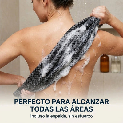 Toalla exfoliante de ducha Venasta