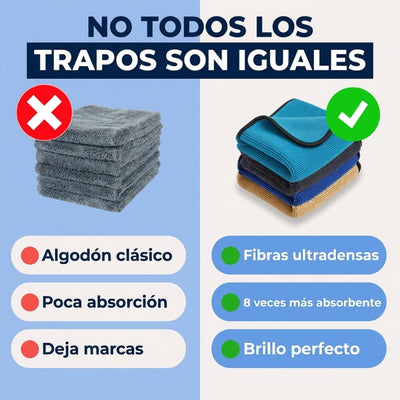 Paño ProClean – Limpieza profunda sin esfuerzo y sin rayas