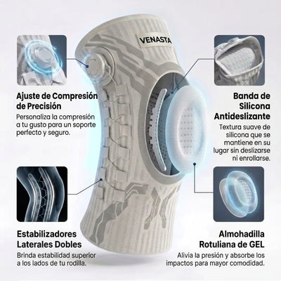 Rodillera de Soporte Venasta